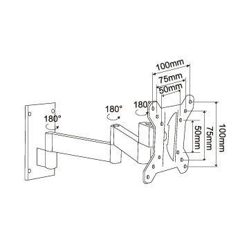 China LED LCD TV Wall Mount Bracket / LCD Montaje 13