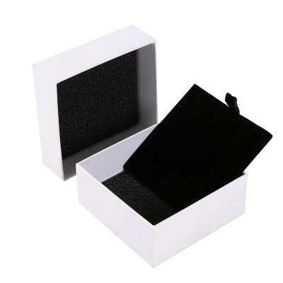 China Recyclable Custom Bracelet Ring Gift Packaging Jewelry Box Heaven and Earth Cover Jewelry Packaging Box for sale