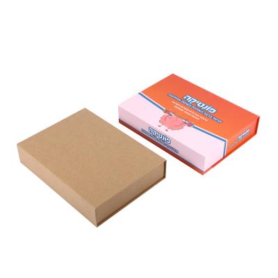 China Book Shape Recyclable Custom Luxury Cardboard Box Packaging Magnetic Gift Box With EVA Foam Cosmetic Box for sale