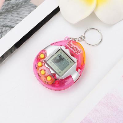 China 2022 Pets 168 Retro Handheld Arcade Game Battery Operated Virtual Pets In One Tamagotchi Classic Key Chain Toys for sale