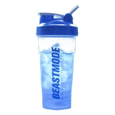 China Fitness Shaker Water Bottle Custom Logo Gym Water Bottle BPA Free Plastic Protein Shaker Bottle for sale