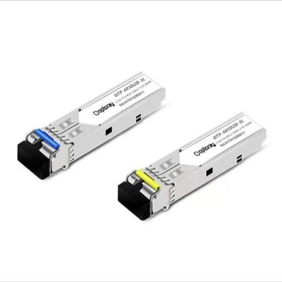 China FTTX BiDi 20km 1310 1550nm 2.5g SFP transceiver with LC/SC connector for sale