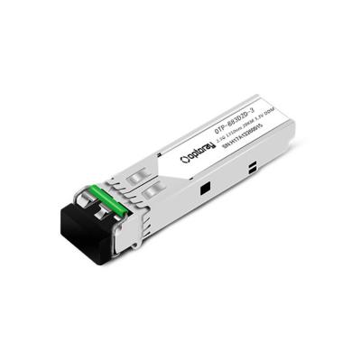 China FTTX 2.5G 1310nm 20KM SFP LC Connector Transceiver Fiber Optic Module for sale