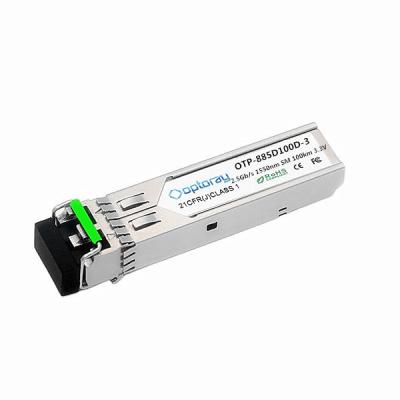 China FTTX 2.5Gb/s 100km 1550nm LC Connector SFP Downhole Transceiver for sale