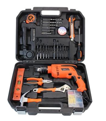 China Durable 39pcs Household Tool Kit Tool Kit with 220V ELECTRIC DRILL for sale