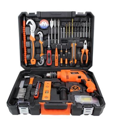 China Durable 55pcs Household Hand Power Tool Kits Electric Tool Kit for sale