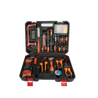 China Household Tools Repair/Electronic Repair 102pcs Factory Supply Hardware Tool Kits Household Hand Tool Boxes Set With Water Pump Pliers Nick Saw Adjustable Wrench for sale