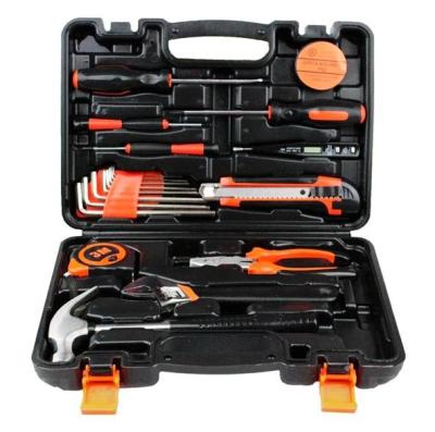 China Durable 19pcs Multifunctional Household Tool Kit Repair Tool Kit In Blow Case for sale