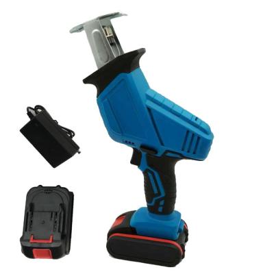 China Durable Household Electric Cordless Reciprocating Saw with 2 Batteries and 1Charger for sale