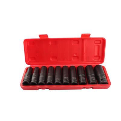 China Durable Professional 1/2 Set 10pcs Air Impact Deep Sockets for sale