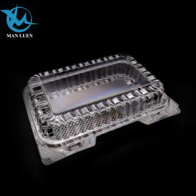 China Factory direct sale disposable food packaging disposable plastic fruit box take out container for sale