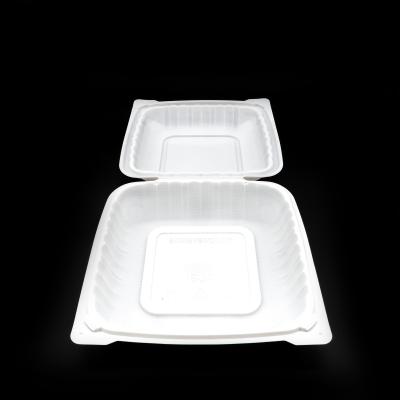 China Sustainable Delivery Chinese Sourcing Disposable Plastic Hinged Storage Grocery Food Containers Take Away Wholesale for sale