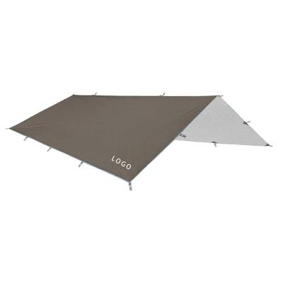 China Removable Ultralight 3000 PU Waterproof Tent Tarp Cover Rain Fly Tarp For Camping, Backpacking And Outdoor Adventure for sale