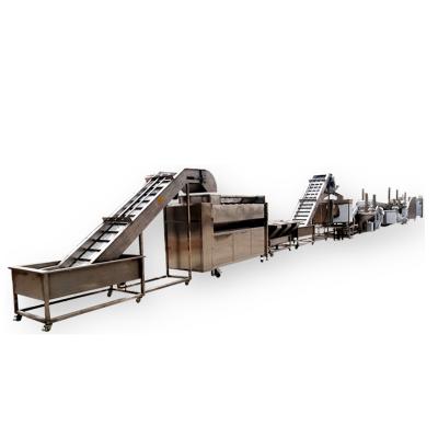 China Best Price Frozen French Fried Machine Frozen French Fries Production Line for sale