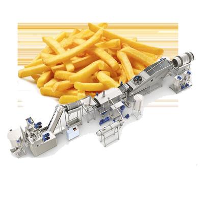 China French hot sale jelly fries production line jelly patato chips making machine maquina para hacer papas fritas for sale