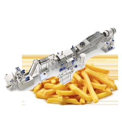 China Newcomer frozen french fries slicing patato chips making machine maquina Para hacer papas fritas for sale