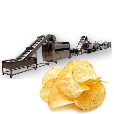 China Factory Supply Frozen French Potato Chips Making Line Frying Machine Machine Potato Chips for sale