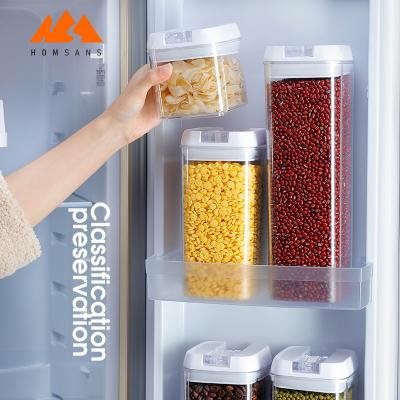 China Airtight Kitchen Food Storage Containers Box Airtight Food Storage Containers Kitchen Pantry Organization Canister Wholesale for sale