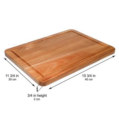 China Sustainable Factory Directly Sell Vegetable Bamboo Cutting Board Chopper for sale