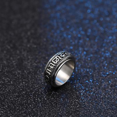 China Factory Supply Unique Design Fashionable Men's Jewelry Stainless Steel Rings Environmental Friendly for sale