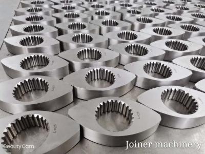 China JSW Steel Works Extruder Screw Elements for PPE Products in Petrochemical for sale