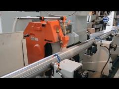Twin Screw Shaft Plastic Extruder Screw Design Extruder Screw Parts DH2F Material
