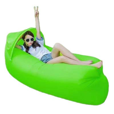 China Safety Buckle Inflatable Feature &Stake Parasol Design Sofa With Phone Pocket Waterproof Air Sofa for sale