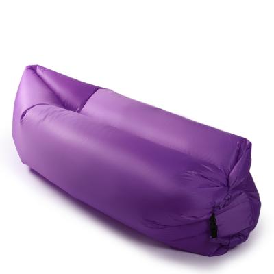 China WOQI Folding Sofa Single Inflatable Air Sofa Perfect For Beach Chair Camping Chairs Or Portable Hammock for sale