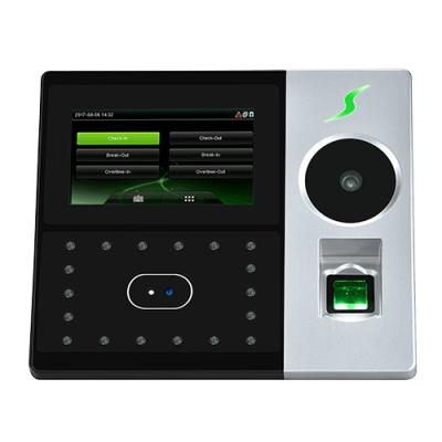 China ABS Optical U-Disk Fingerprint Face Palm Sensor Time Attendance Machine Time Clock Attendance System for sale