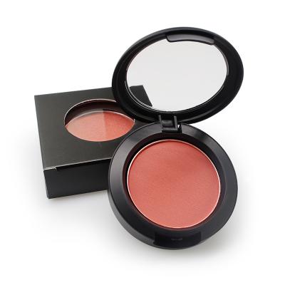 China Waterproof 5 Color Customize Health Beauty Blush Palette Cheek And Lip Tint Private Label Blusher for sale