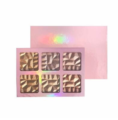 China Waterproof Private Label Makeup Dispenser Highlighter Bar Diamond Glow Powder Cosmetics Makeup Dispenser for sale