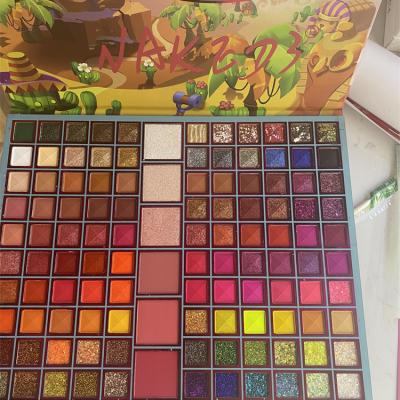 China 42 Color Eyeshadow Paper Book Waterproof Color Eyeshadow Matte Selling Matte Nude Tray for sale