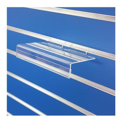 China Strong Structure Ready To Ship Slatwall Display Acrylic Shoe Rack Slatwall Shoes Rack for sale