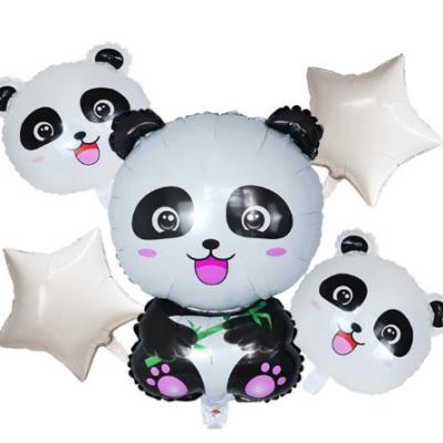 China Happy Birthday Room Decoration Party Decoration Panda Shape Foil Helium Foil Balloons for sale