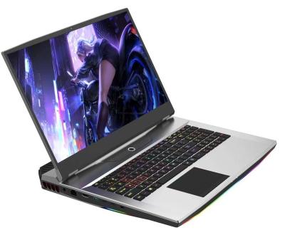 China Fingerprint Recognition Core i7 10750H Gaming Laptop 17.3 inch IPS screen 1920*1080 With backlit keyboard Computer for gaming and home or office for sale