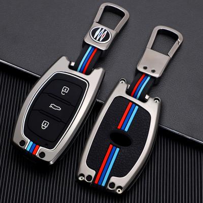 China High Quality Car Key Cover FOB Case Set Key Chain For Hyundai Tucson Creta ix25 i10 i30 i20 Verna Mistra Elantra 2015-2018 Accessories for sale