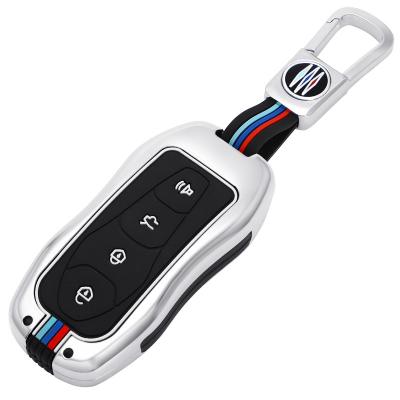 China Car Protective Shell For Geely New Emgrand GS X6 SUV EC7 High Quality Car Key Cover Holder Car Styling Accessories FOB Buckle Key Chain for sale