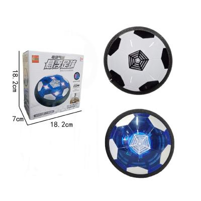 China Hot Sale Kids Led Light Soccer Ball Toys Hover Soccer Ball Set With 2 Goals Kids LED Air Hover Football Indoor Foot Ball for sale