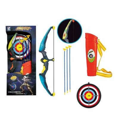 China Amazon Durable Custom Outdoor Sports And Entertainment Luminous Archery Set For Kids Luminous Recurve Bow for sale