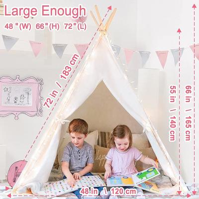 China Easy Foldable Kids Play Tent Tipy Carpa Tenda Teepee Tent Kids Play Tent Teepee Tent For Party for sale