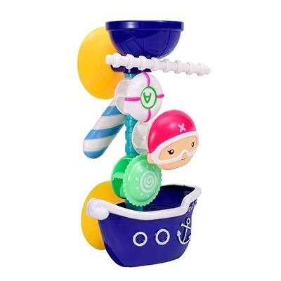 China 2022 Animal Bath Toy Bathtub Flower Baby Kids Bathroom Shower Bathing Bath Toys Set for sale