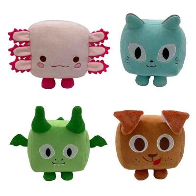 China Large Eco-friendly Material Games Cat Plush 5.9in Cat Plush Cute Pet Simulator Square Kawaii Cat Soft Stuffed Animal Pillow For Kids for sale