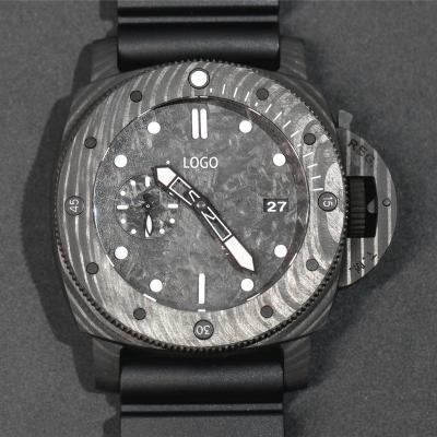 China Luxury mechanical watch 47mm automatic date VS factory 979 watch p9010 movement carbon fiber watch for sale