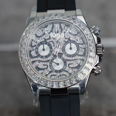 China BT noob factory date chronograph 904L tiger watch model 4130 automatic movement luxury clean mechanical diving watch for sale