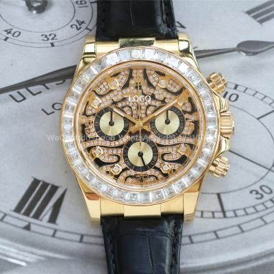 China BT noob factory date chronograph 904L tiger watch model 4130 automatic movement luxury clean mechanical diving watch for sale