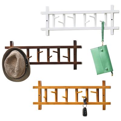 China YMJ007 High End Wall Mounted Wall Mounted Hat And Coat Clothes Hanging Home Entrance Hall Multiple Color Display Rack Rack Shelves for sale