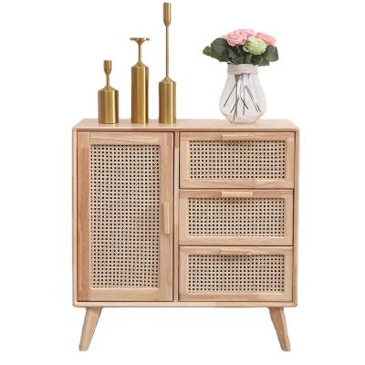 China WG4003YT Fashion Wardrobe Entrance TV Wall Cabinet Minimalist Nordic Wooden Canes Make Up Small Shop Content Contracted Arch for sale