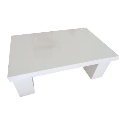 China Modern High Quality Artificial Stone NM01 Countertops Pure White Nano Crystallized Marble Table Vanity Top Slab For Dining Table for sale