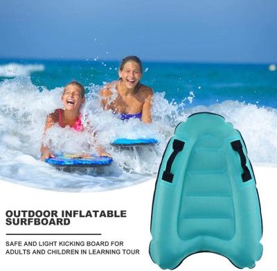 China Women Inflatable Surf Body Board With Handles for sale