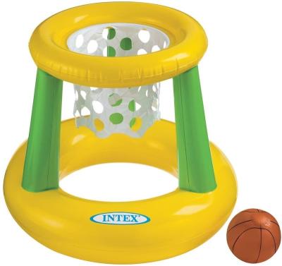 China Women floating hoops 3 including inflatable pool hoop and basketball for sale